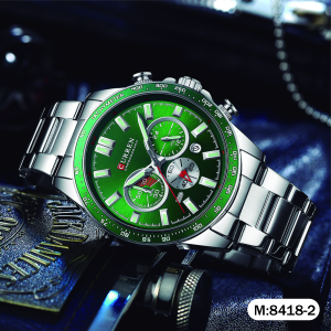 Reloj Hombre Curren Pulso Acero M:8418