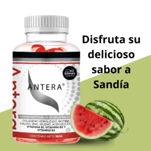 Antera Gum – Fortalece tu cabello y uñas de forma natural