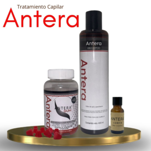 kit Ade Tónico Capilar y Shampoo Antera + Gomas comestibles