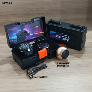 Joefox 1523: Reloj Deportivo + Parlante Bluetooth en Estuche Exclusivo