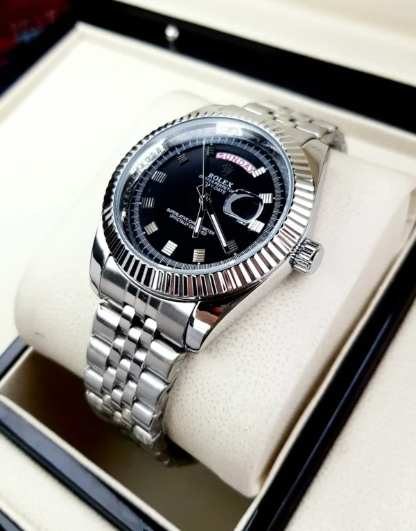 Reloj Rolex Presidencial Plateado