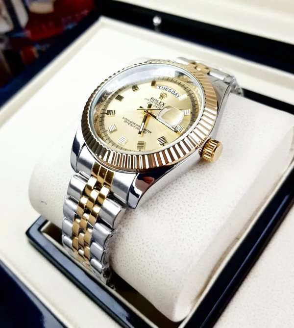 Reloj Rolex Presidencial Bicolor Dorado